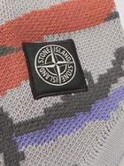 Stone Island - Logo-Appliquéd Camouflage-Jacquard Wool-Blend Balaclava