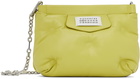 Maison Margiela Green Mini Glam Slam Red Carpet Messenger Bag