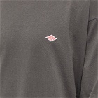 Danton Men's Logo Crew Sweater in Coal Grey