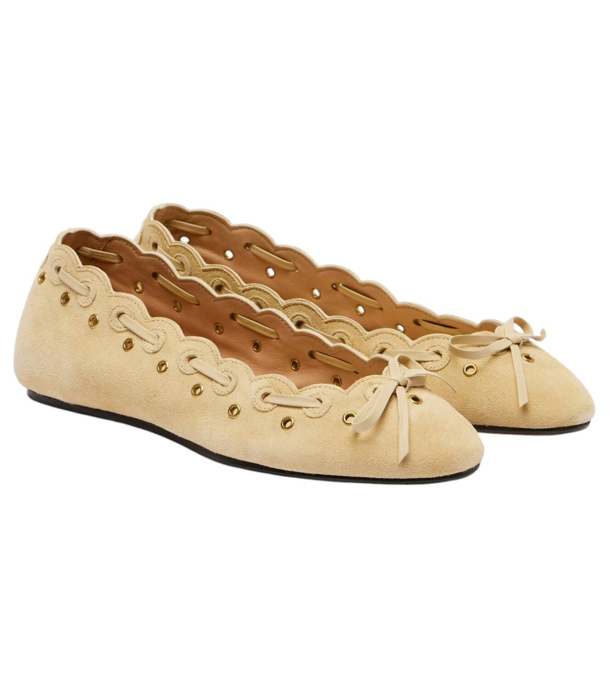 Isabel Marant Belna crochet ballet flats Isabel Marant