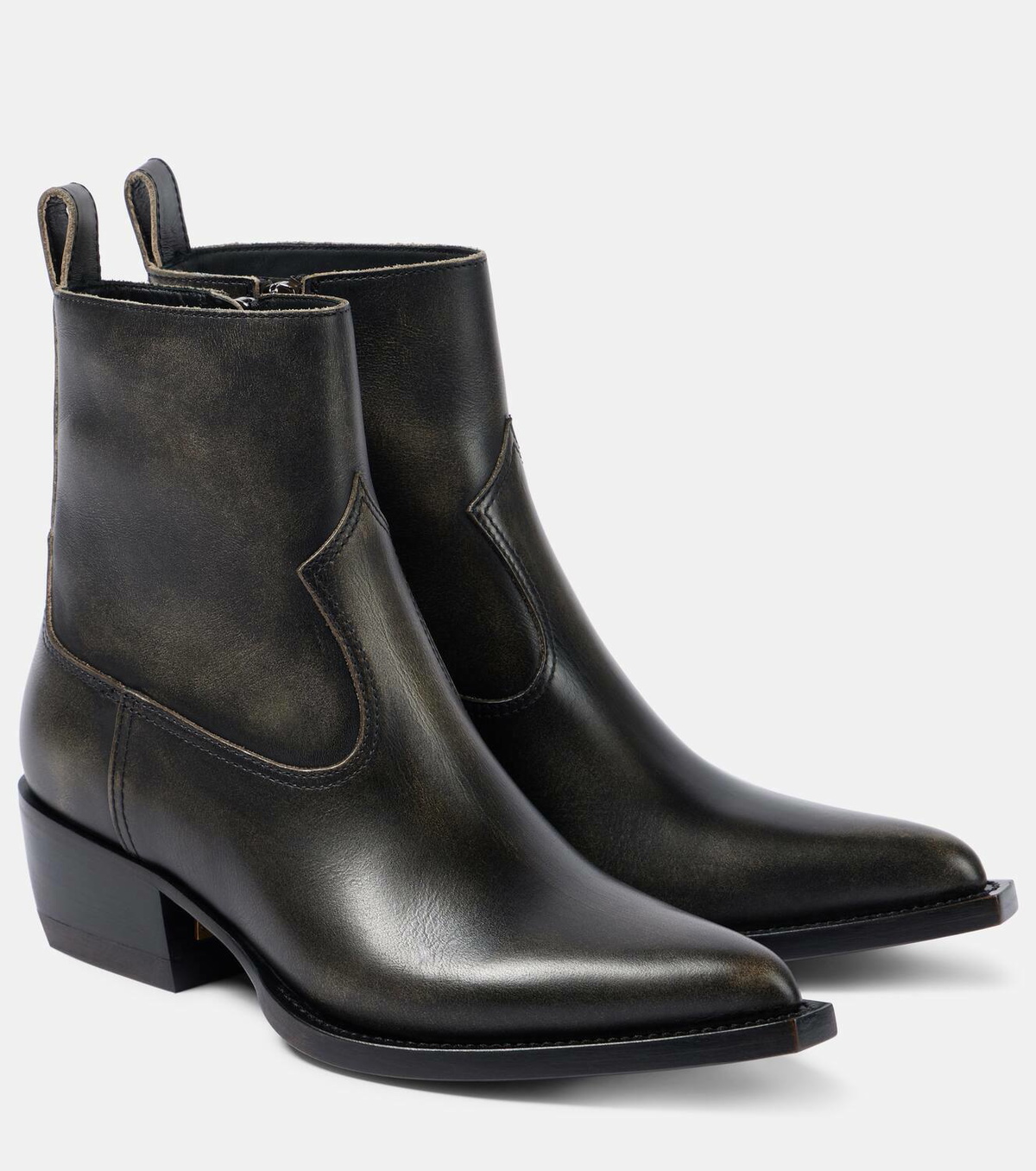 Golden Goose Leather ankle boots