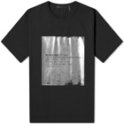 Helmut Lang Men's Metallic Patch Logo T-Shirt in Black
