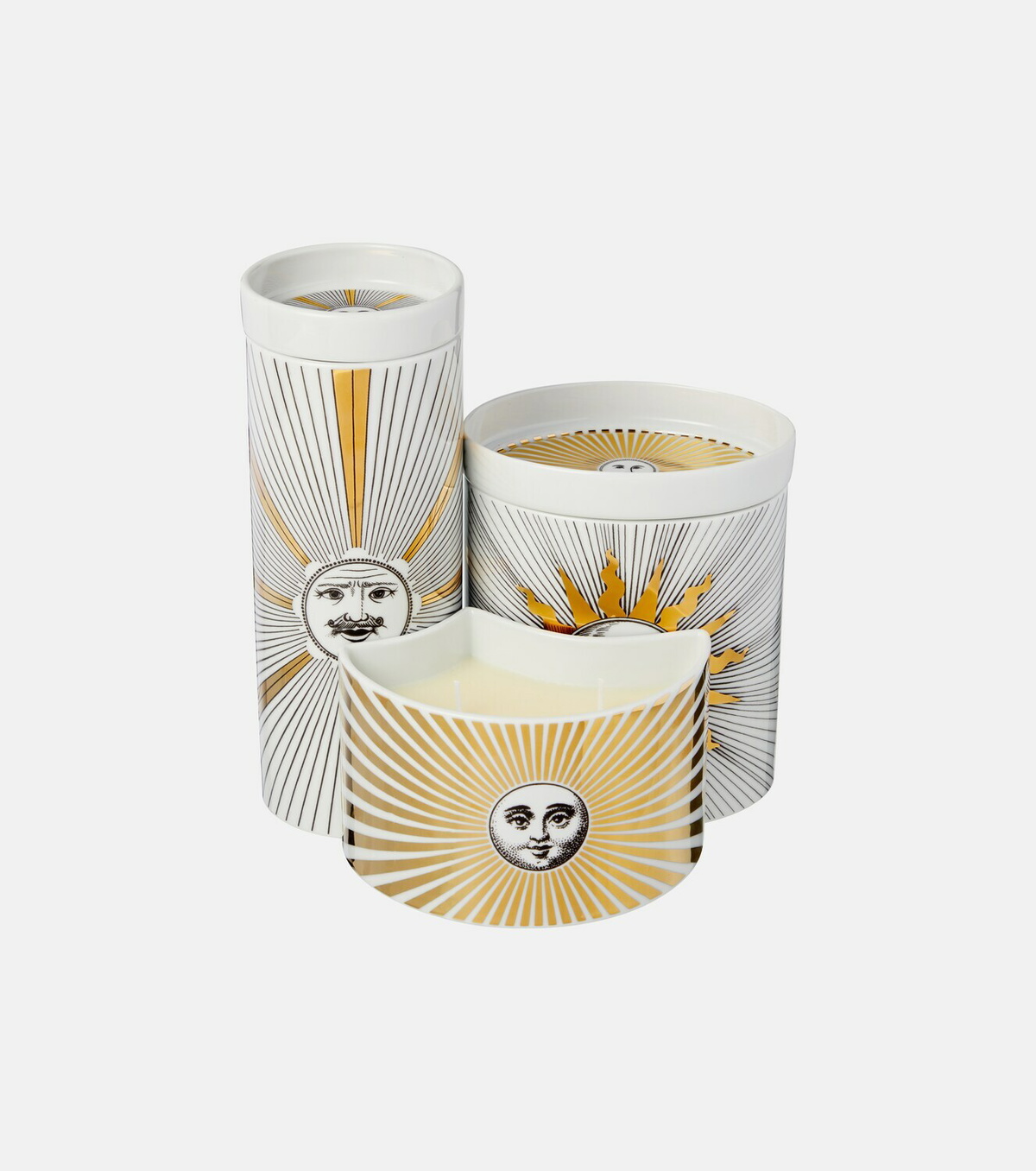 Fornasetti Nel Mentre set of 3 scented candles
