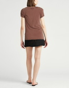 Crossley Womens T-shirt in Brown