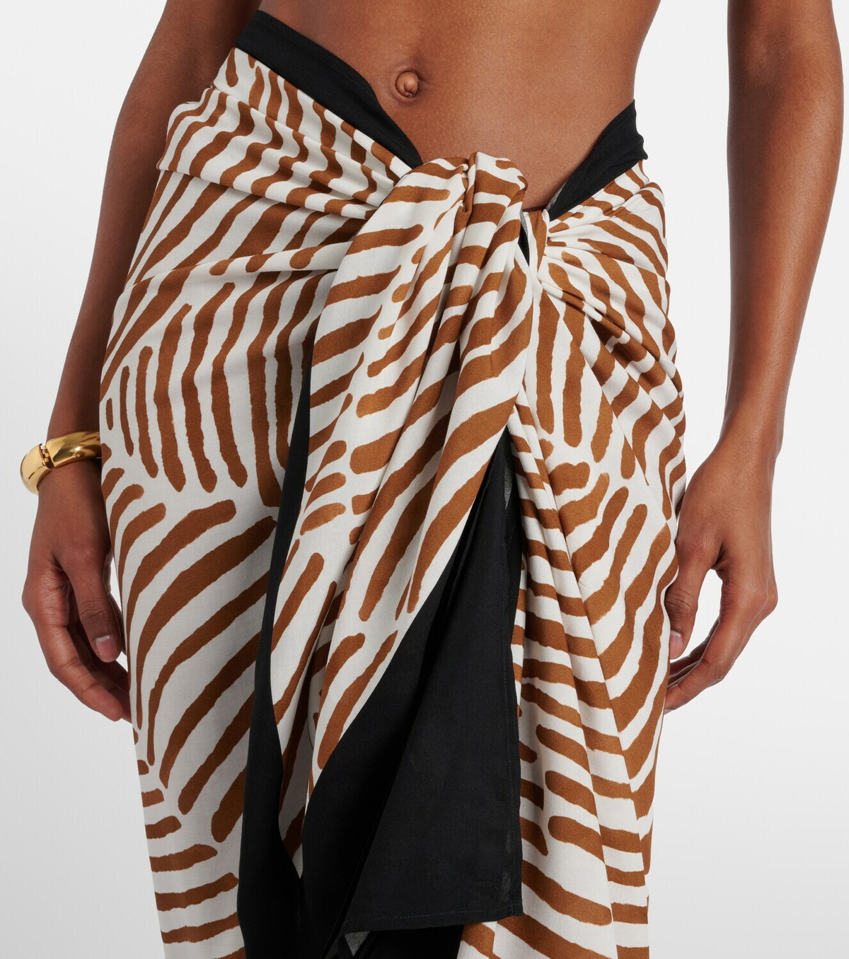 ViX Paula Hermanny Printed beach cover-up