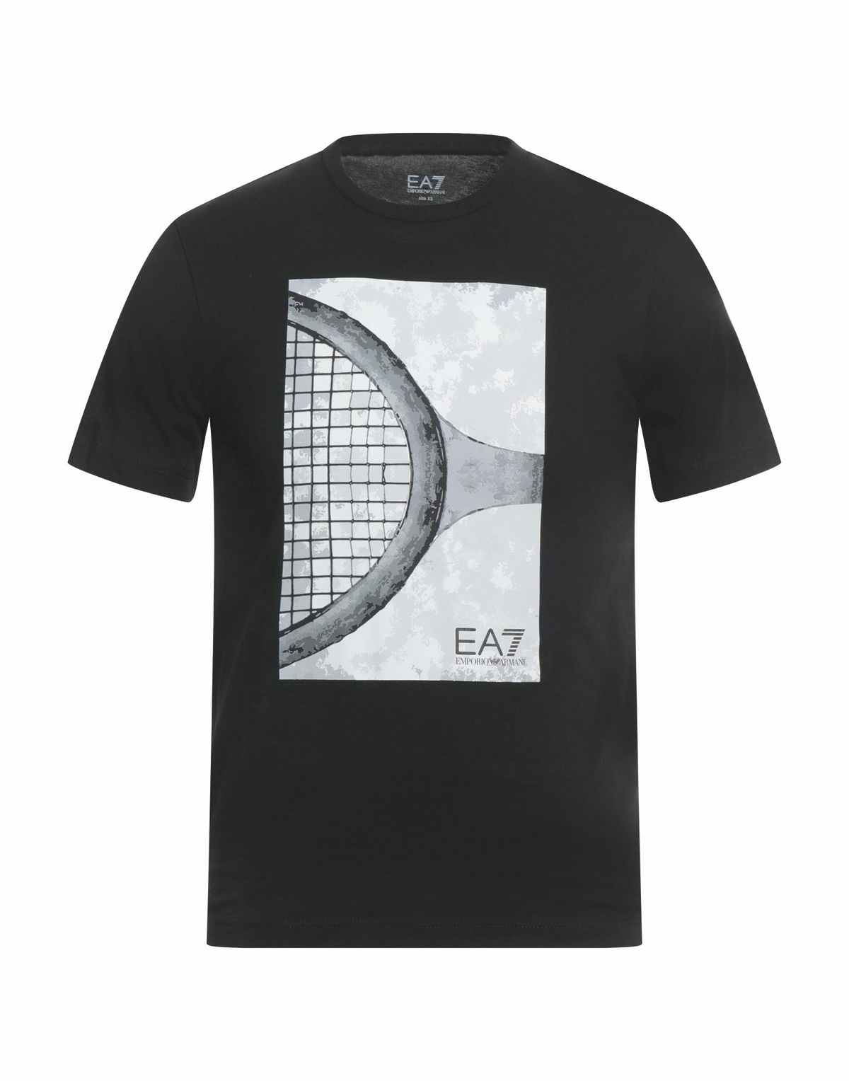 Ea7 Mens T-shirt in Black