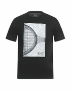 Ea7 Mens T-shirt in Black