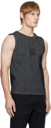 Hugo Black Logo Tank Top