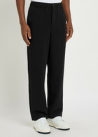 Raith Julian Woven Straight-leg Trousers Black