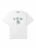 Remi Relief - Ivy Printed Cotton-Jersey T-Shirt - White