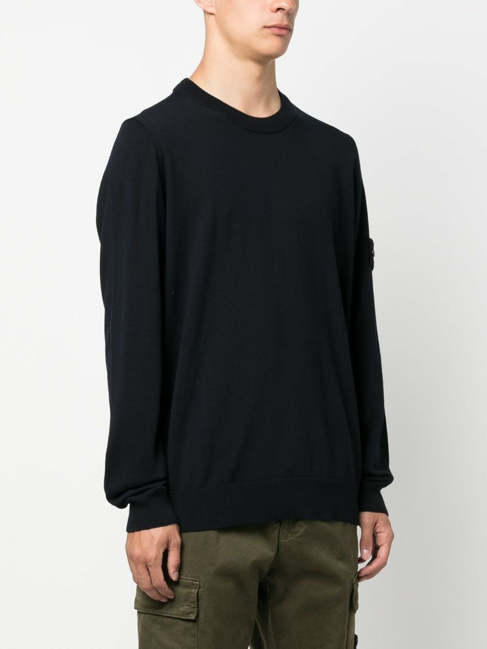 STONE ISLAND - Wool Crewneck Sweater Stone Island