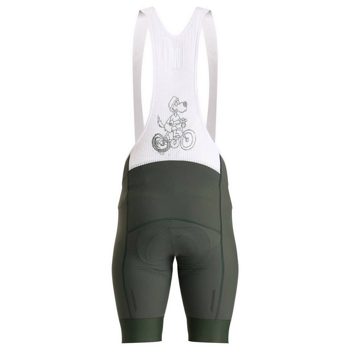 MAAP Men's x Pop Trading Company Evo Team Bib in Forest
