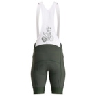 MAAP Men's x Pop Trading Company Evo Team Bib in Forest