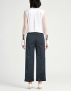 Peserico Womens Pants Midnight in Blue
