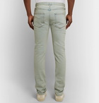 Valentino - Slim-Fit Studded Distressed Denim Jeans - Men - Light denim