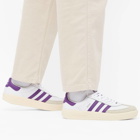 Adidas Men's Madrid Sneakers in White/Purple/Cream White