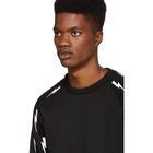 Neil Barrett Black Multi Lightning Sweatshirt
