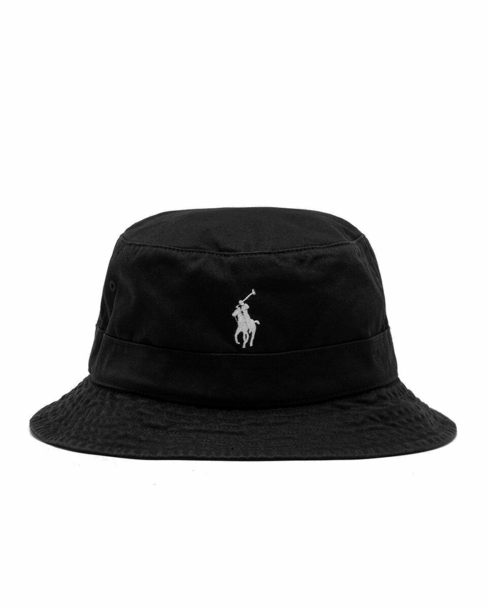 Photo: Polo Ralph Lauren Loft Bucket Hat Black - Mens - Hats