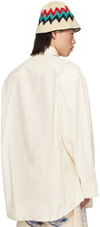 Jil Sander Beige Layered Shirt