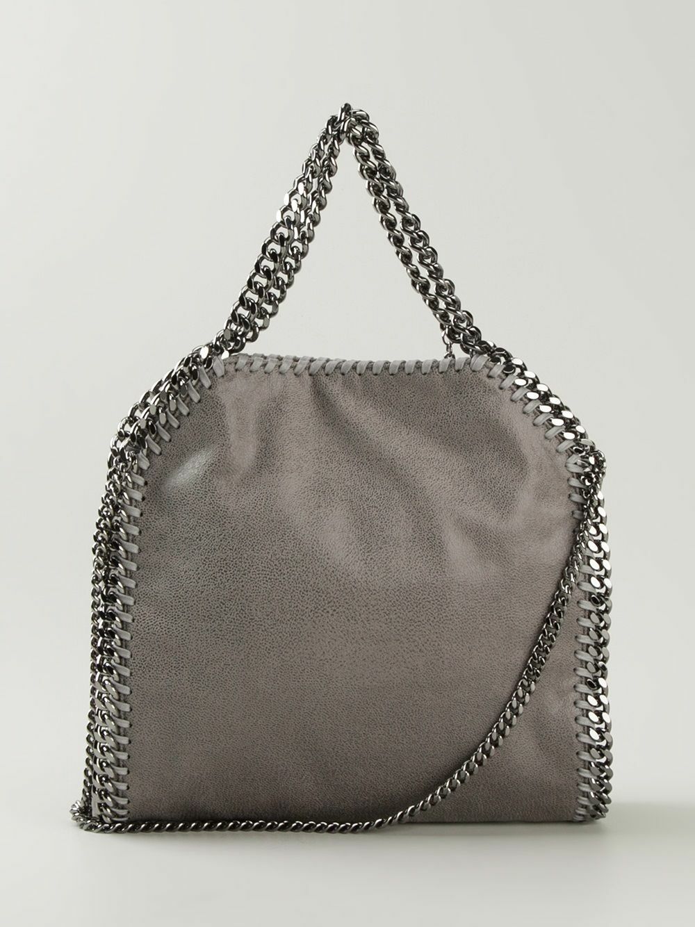 トートバッグ Stella McCartney Falabella mini llic Steel Grey bag Women Grey Falabella Tiny Tote Bag | Stella McCartney US