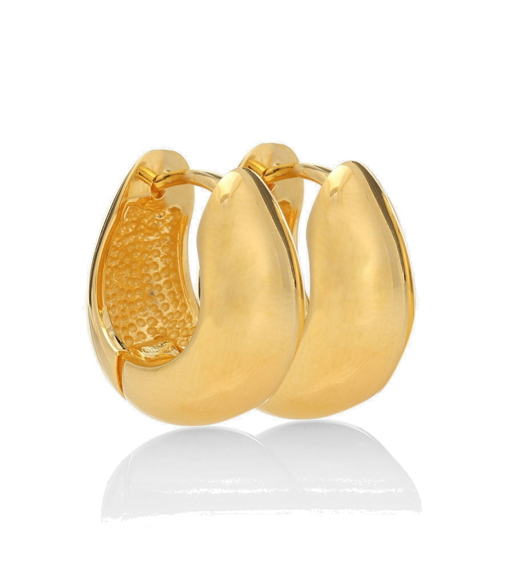 Photo: Sophie Buhai - Hinged Hoops 18kt gold-plated earrings