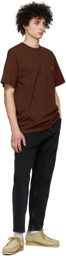 Carhartt Work In Progress Brown American Script T-Shirt