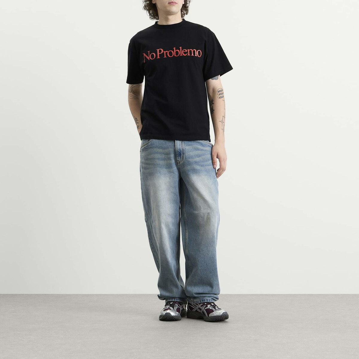 No Problemo Men's SS T-Shirt in Black