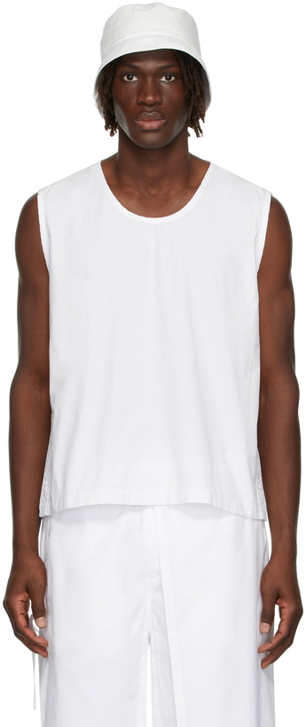 Photo: Craig Green White Uniform Vest