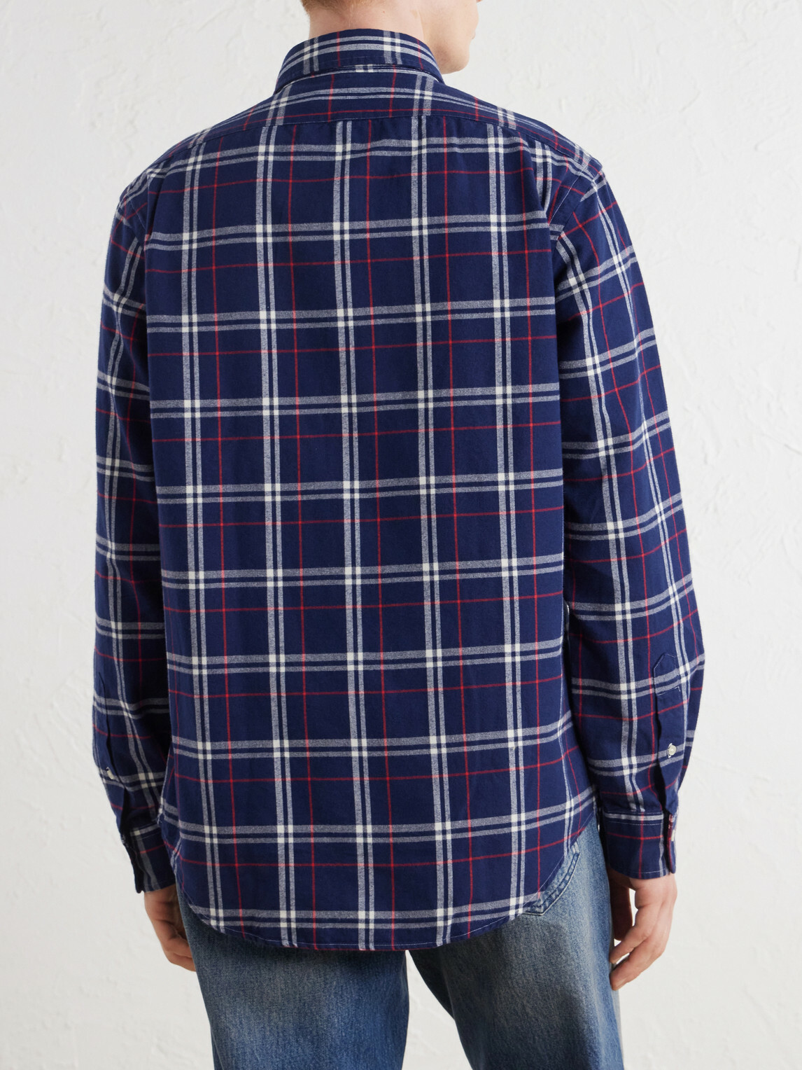 Polo Ralph Lauren - Checked Cotton-Flannel Shirt - Blue