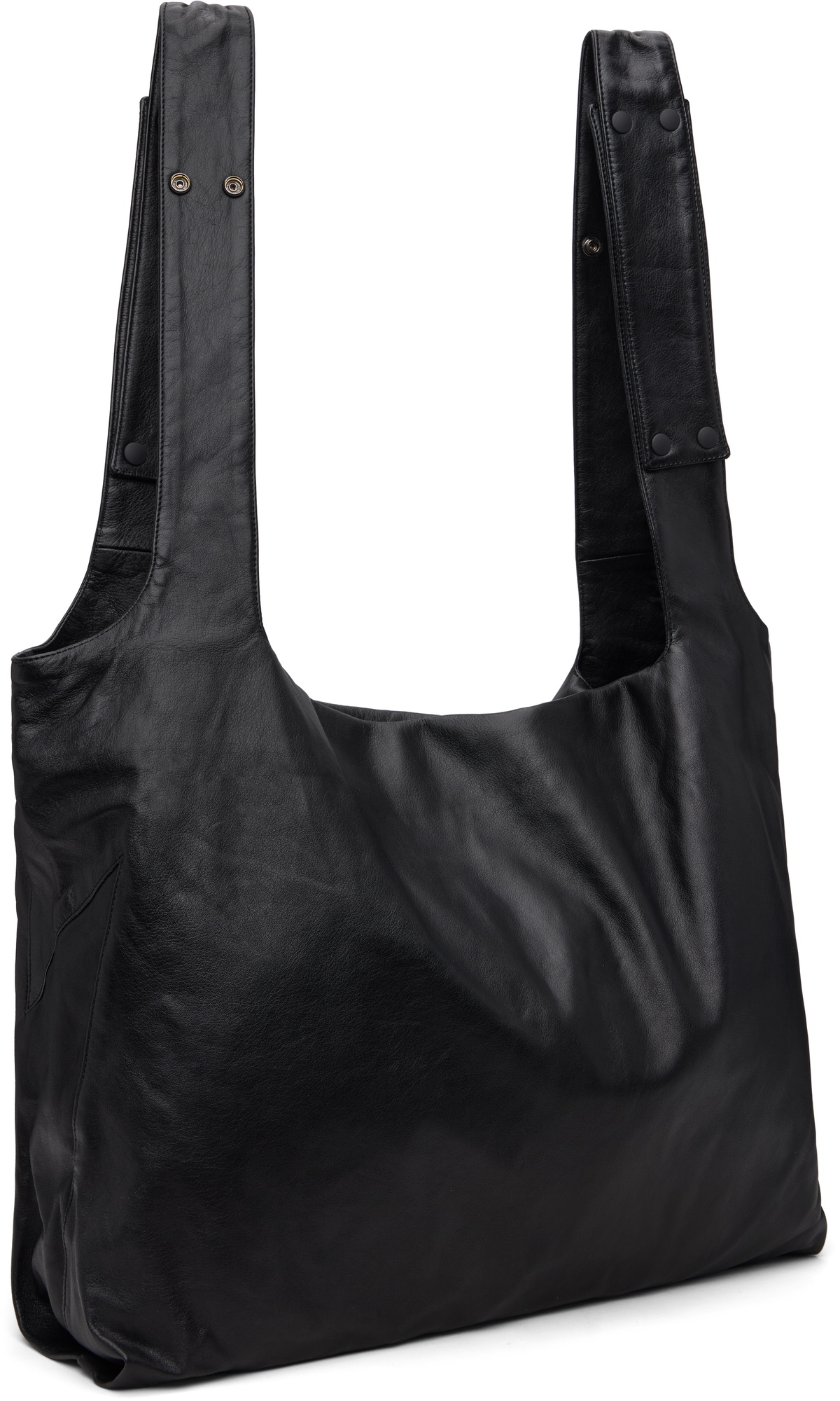 YOHJI YAMAMOTO Black Infinite Signature Tote