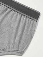 Zimmerli - Stretch Modal-Blend Briefs - Gray