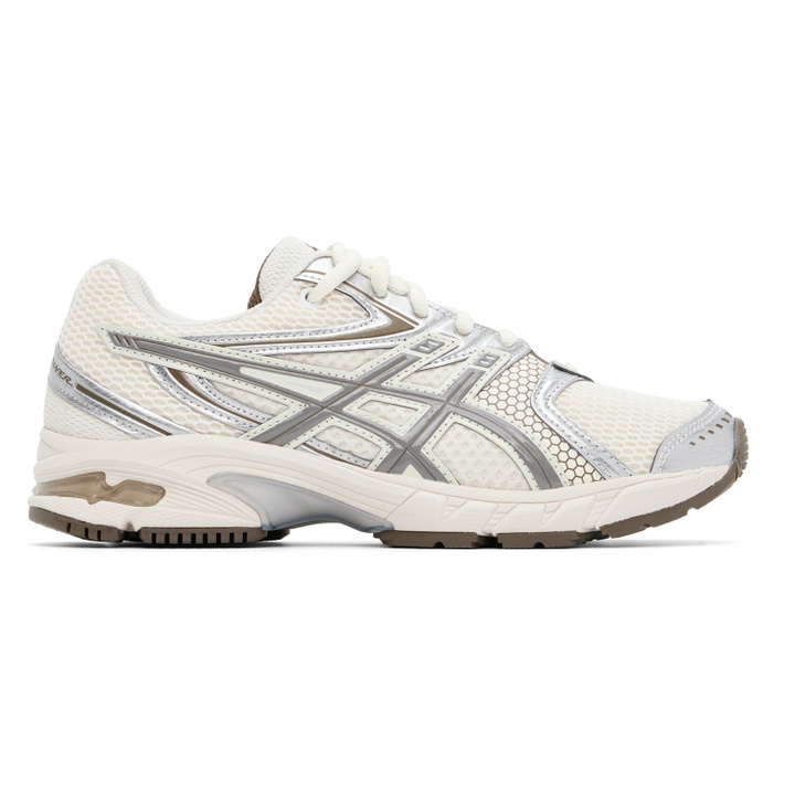 Photo: ASICS Off-White & Silver Gel-DS Trainer 14 Sneakers