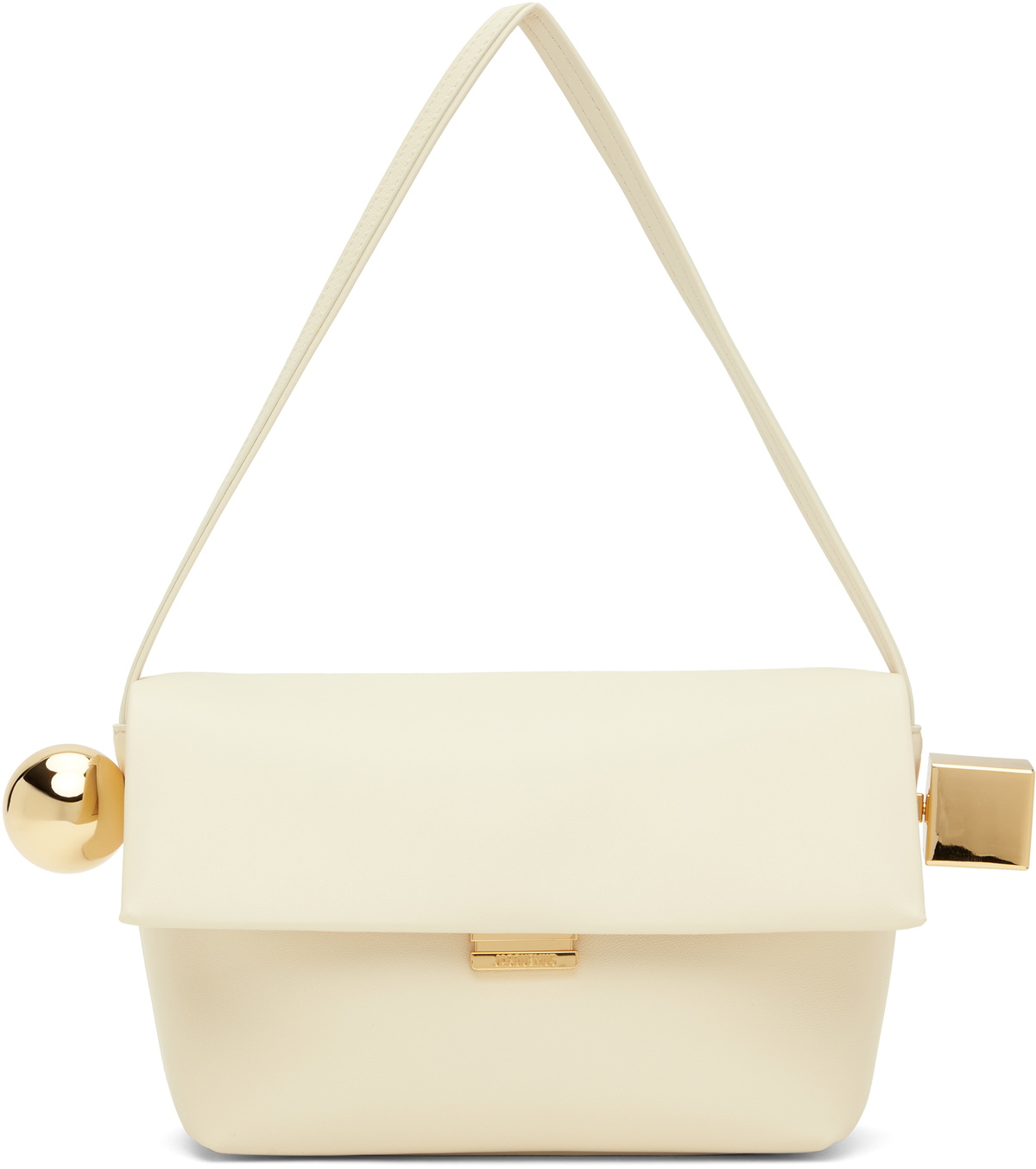 JACQUEMUS Off-White La Casa 'Le Rond Carré' Bag Jacquemus
