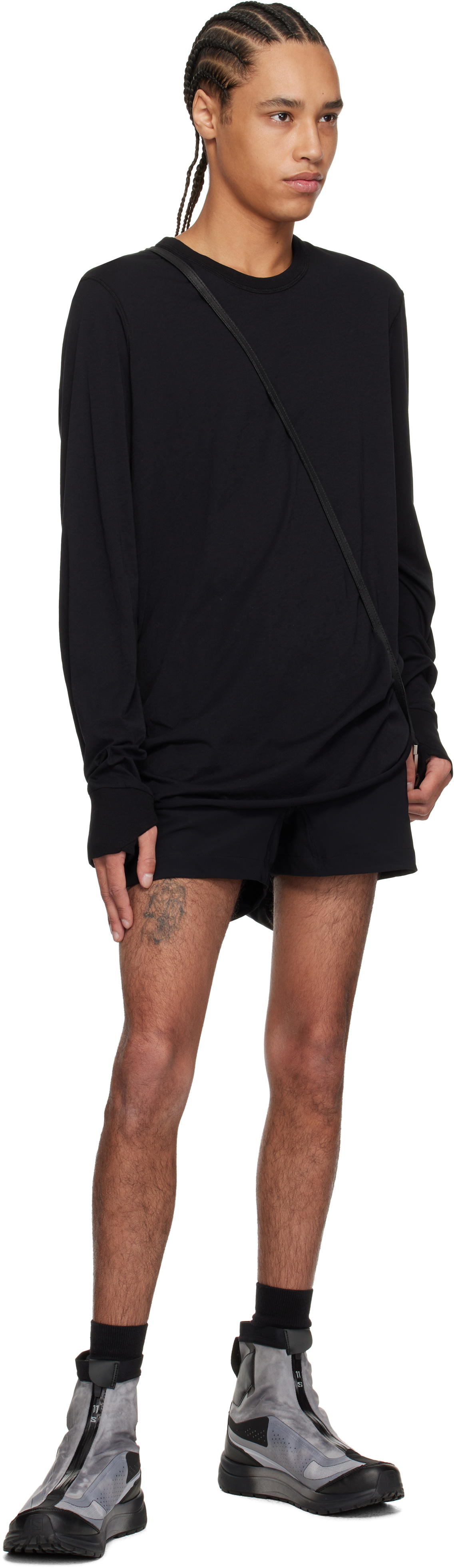 11 by Boris Bidjan Saberi Black LS1C T-shirt