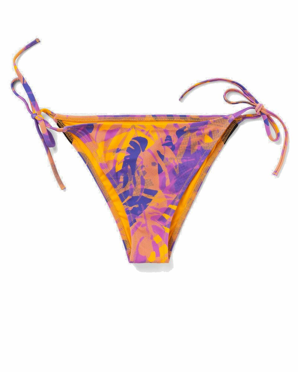 Photo: Calvin Klein Underwear Wmns String Side Tie Cheeky Bottom Print Multi - Womens - Swimwear