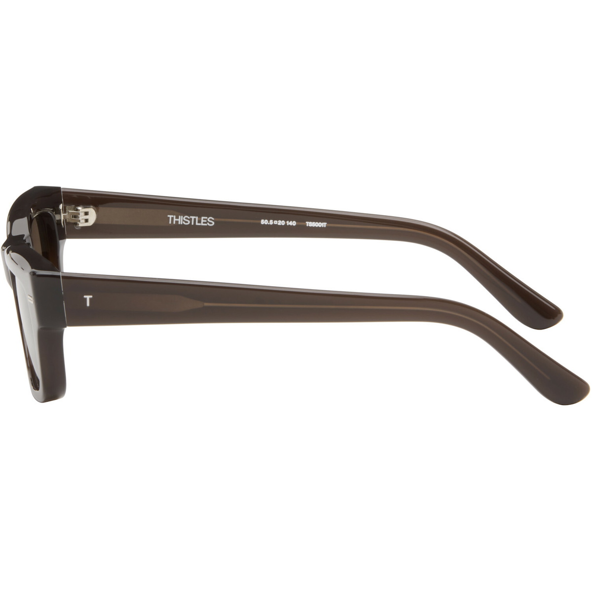 THISTLES Brown 'The Jack' Sunglasses