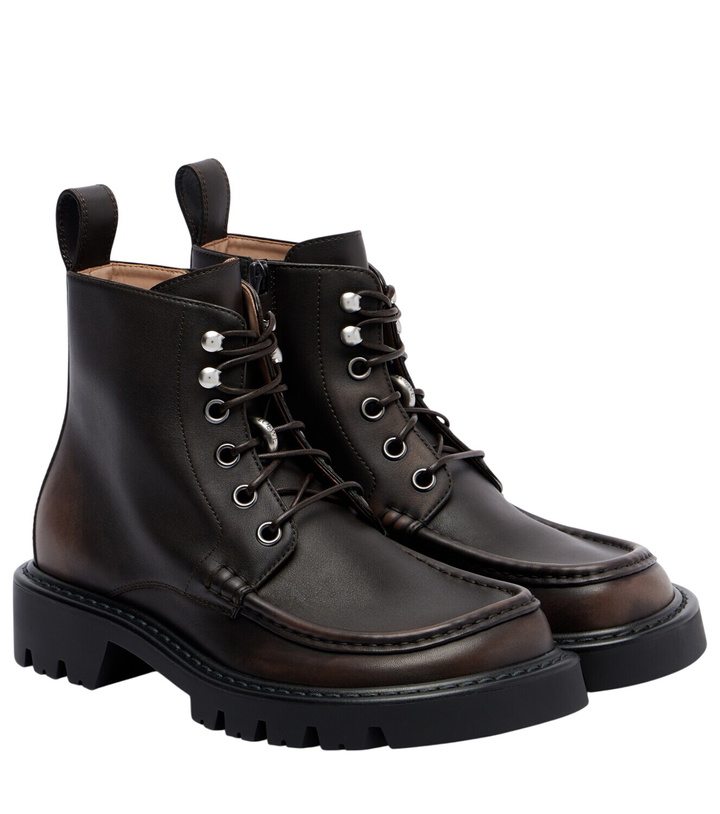 Photo: Loewe Sierra leather combat boots