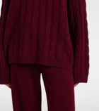 Lisa Yang Seymour cable-knit cashmere sweater