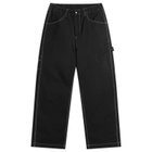 Manastash Men's Washed Color Painter Pant in Black