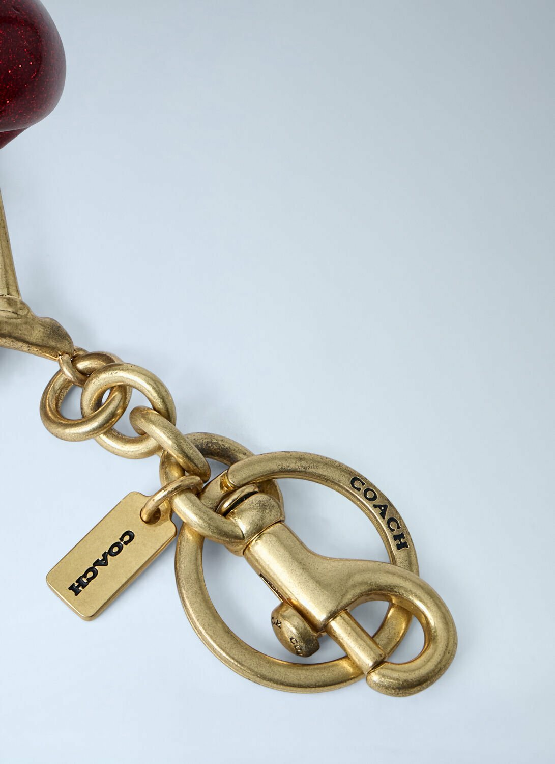 Coach Cherry Charm Keyring