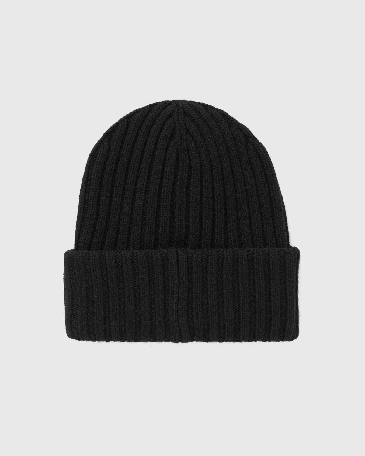 Ganni Future Wool Beanie Black Womens Beany