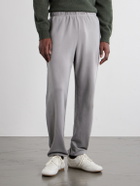 Les Tien - Tapered Cotton-Jersey Drawstring Sweatpants - Gray