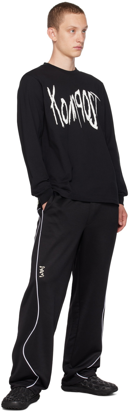 Perks and Mini Black P. World Waves Trousers