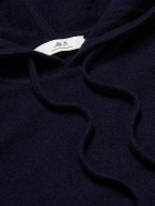 Mr P. - Mitchell Cashmere Hoodie - Blue