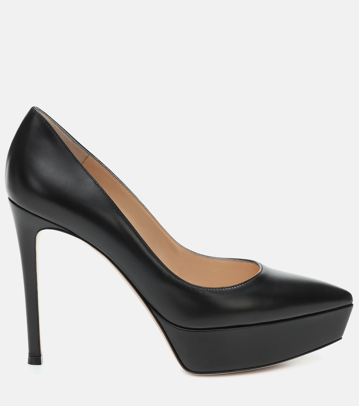 Gianvito Rossi Dasha leather platform pumps Gianvito Rossi