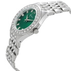 Bulova Crystal Quartz Green Dial Mens Watch 96A253