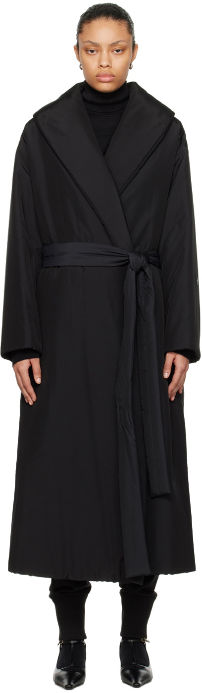 The Row Black Francine Coat The Row