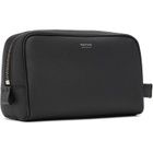TOM FORD Black Grain Leather Toiletry Pouch