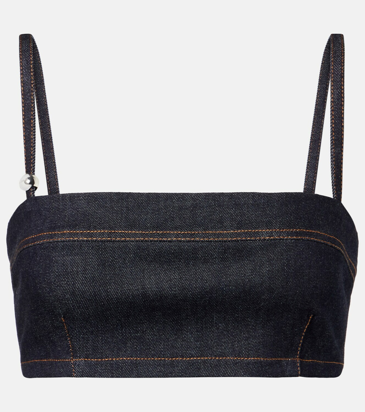 Jacquemus Bisou De-Nîmes denim bra top