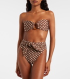 Montce Vivian Paula polka-dot bikini bottoms